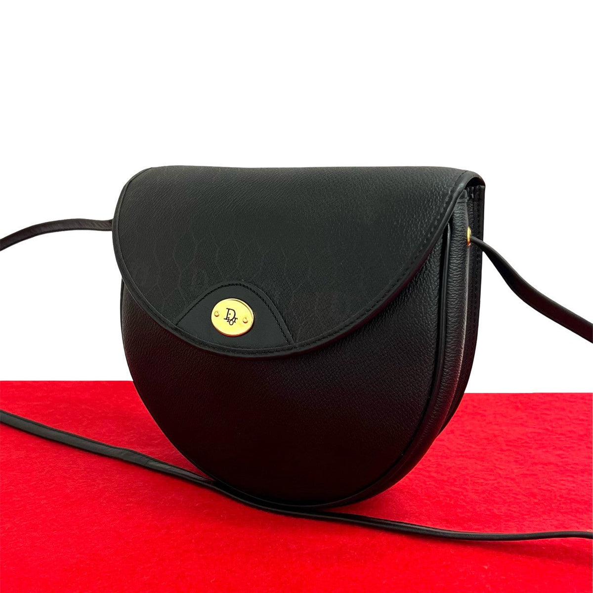 Dior Shoulder Bag leather black Rovelle Bags