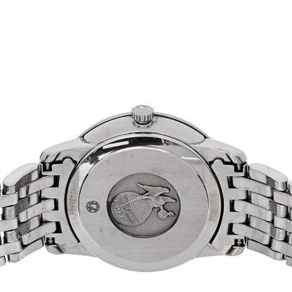 Stainless Steel Diamond 27mm De Ville Prestige Quartz Watch Blue 424.10.27.60.53.001