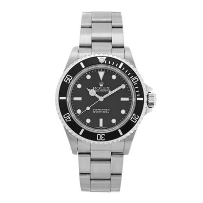 Stainless Steel 40mm Oyster Perpetual Submariner Watch Black 14060M