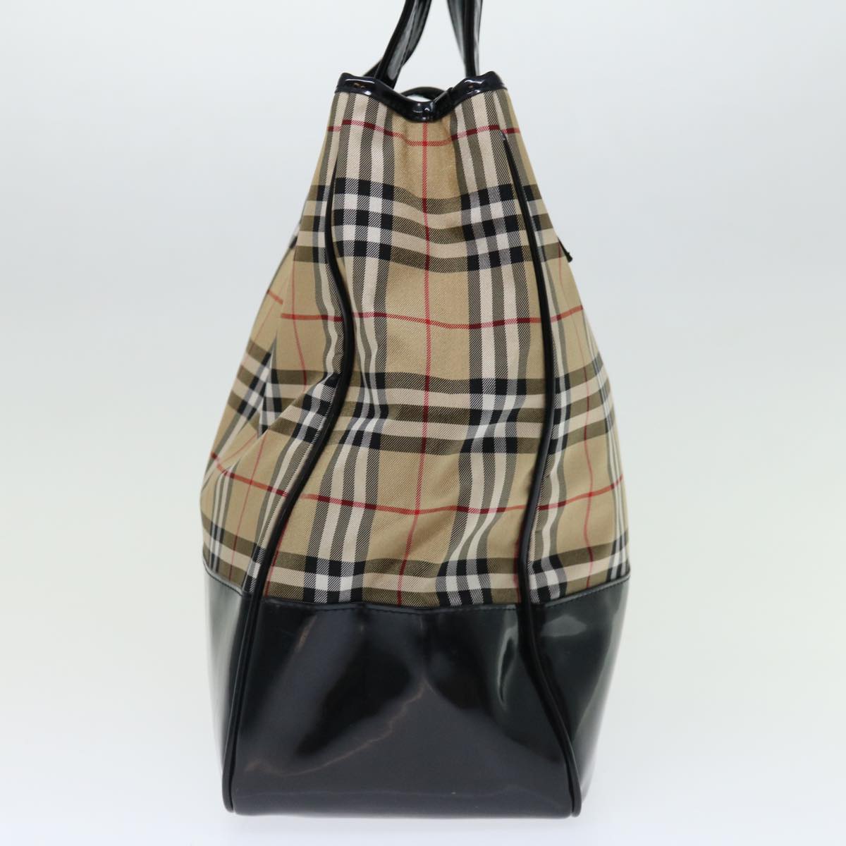 Burberry BURBERRYSs Nova Canvas Black Tote Bag