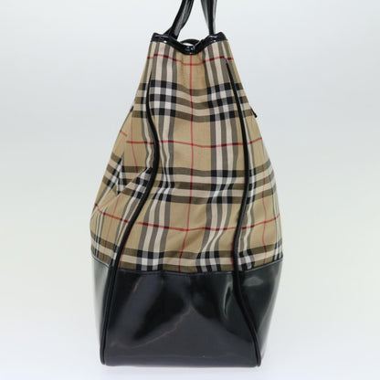 Burberry BURBERRYSs Nova Canvas Black Tote Bag
