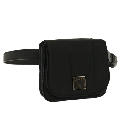 Luxury CELINE Maris Pearl Waist bag Nylon Beige 71135