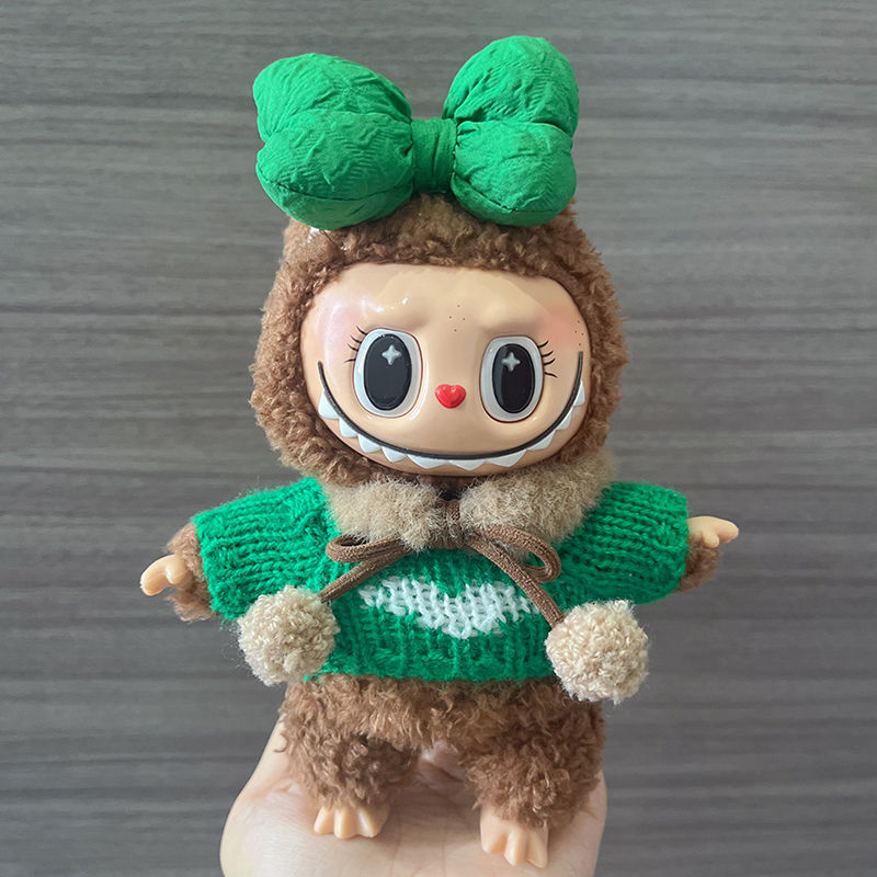 [Baby + Baby Clothing] Rab Clothing Bag Pendant Cute Vinyl DIY Doll Doll Keychain Pendant Gift