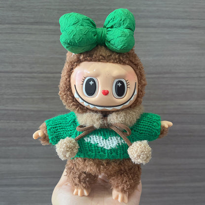 [Baby + Baby Clothing] Rab Clothing Bag Pendant Cute Vinyl DIY Doll Doll Keychain Pendant Gift