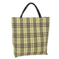 Burberry Nova Auth Nylon Yellow Tote Bag