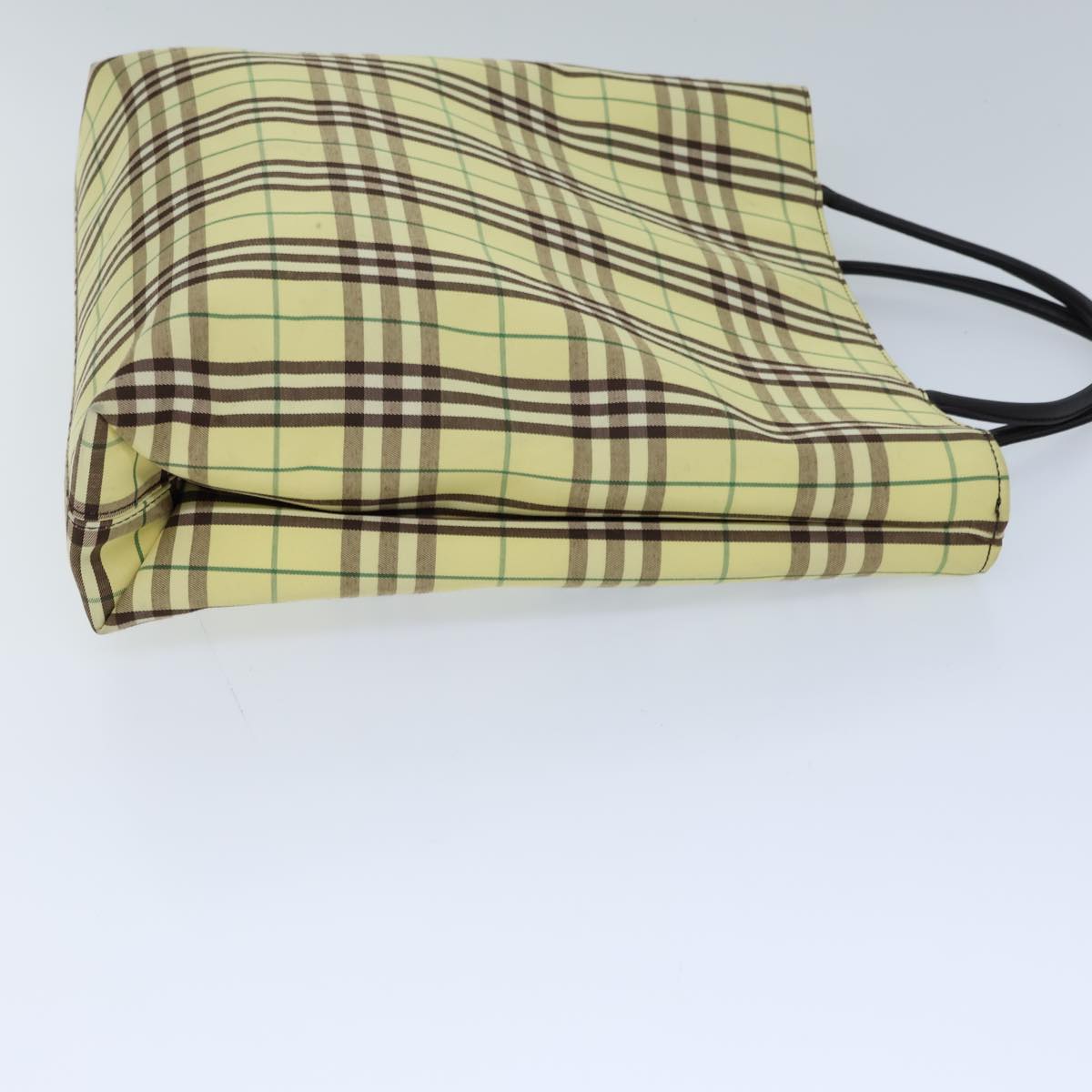 Burberry Nova Auth Nylon Yellow Tote Bag