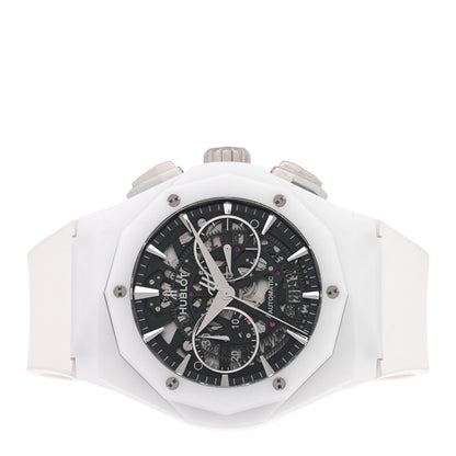 Ceramic Rubber 45mm Classic Fusion Aerofusion Chronograph Automatic Watch Black 525.HI.0170.RW.ORL21