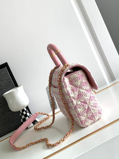 Chanel Mini Flap Bag With Top Handle