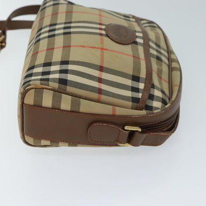 Burberry Nova Auth Canvas Beige Shoulder Bag Style 2
