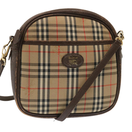 Burberry BURBERRYSs Nova Canvas Beige Shoulder Bag Style 4