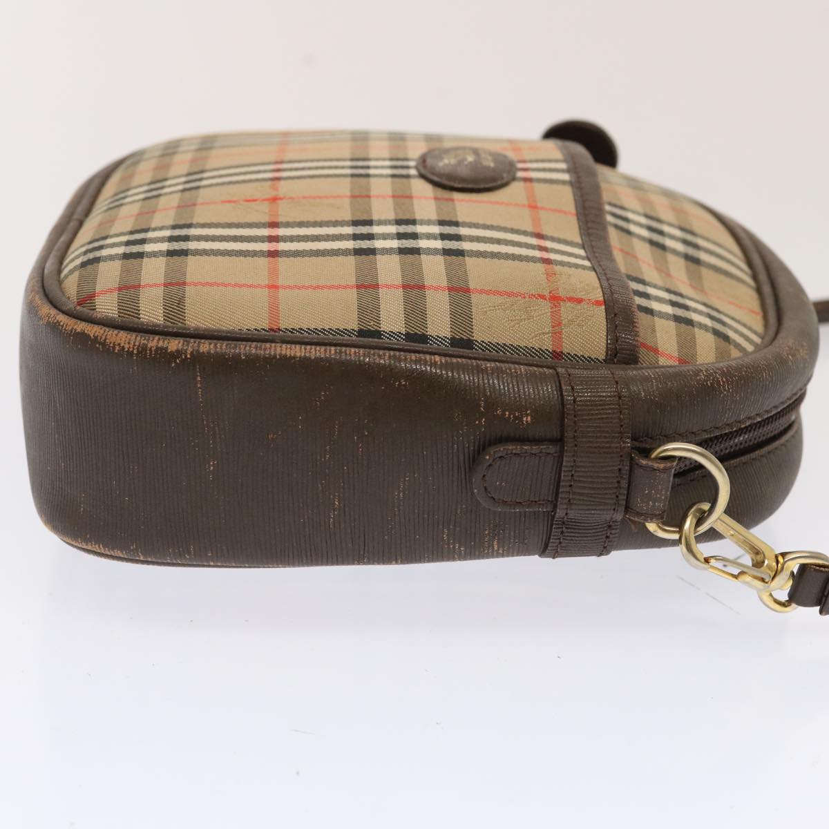 Burberry BURBERRYSs Nova Canvas Beige Shoulder Bag Style 4