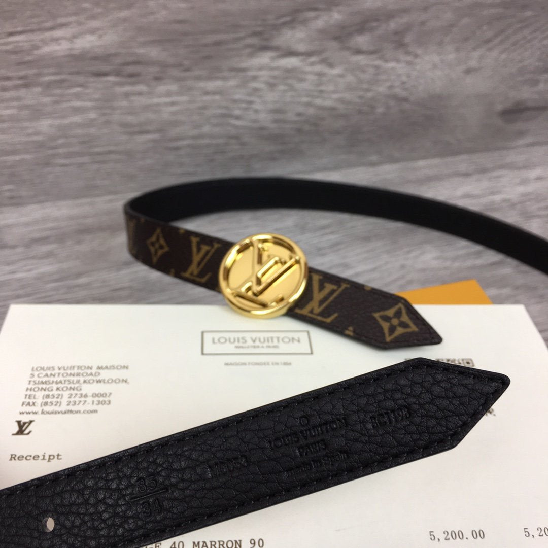 Leather Belt Louis Vuitton