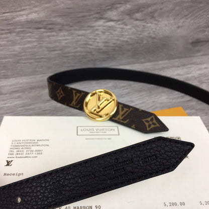 Leather Belt Louis Vuitton
