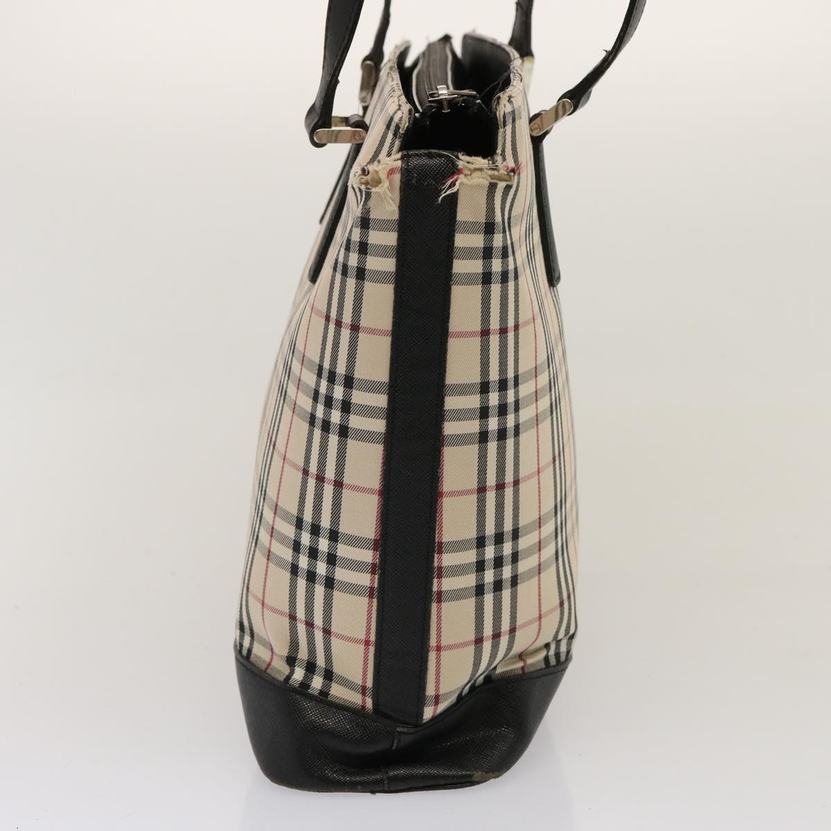 Burberry Nova Auth Canvas Beige Tote Bag Style 2