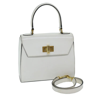 Luxury CELINE Hand Bag Leather 2way Whe 73590