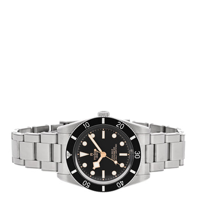 Stainless Steel 37mm Black Bay Fifty Four Automatic Watch Black 79000N