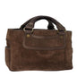 Luxury CELINE C Macadam Canvas Hand Bag Brown 74222