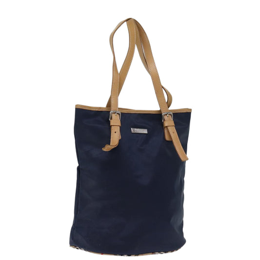 Burberry BURBERRYSs Label Nylon Blue Tote Bag Style 2