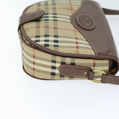 Burberry BURBERRYSs Nova Leather Beige Shoulder Bag Style 3