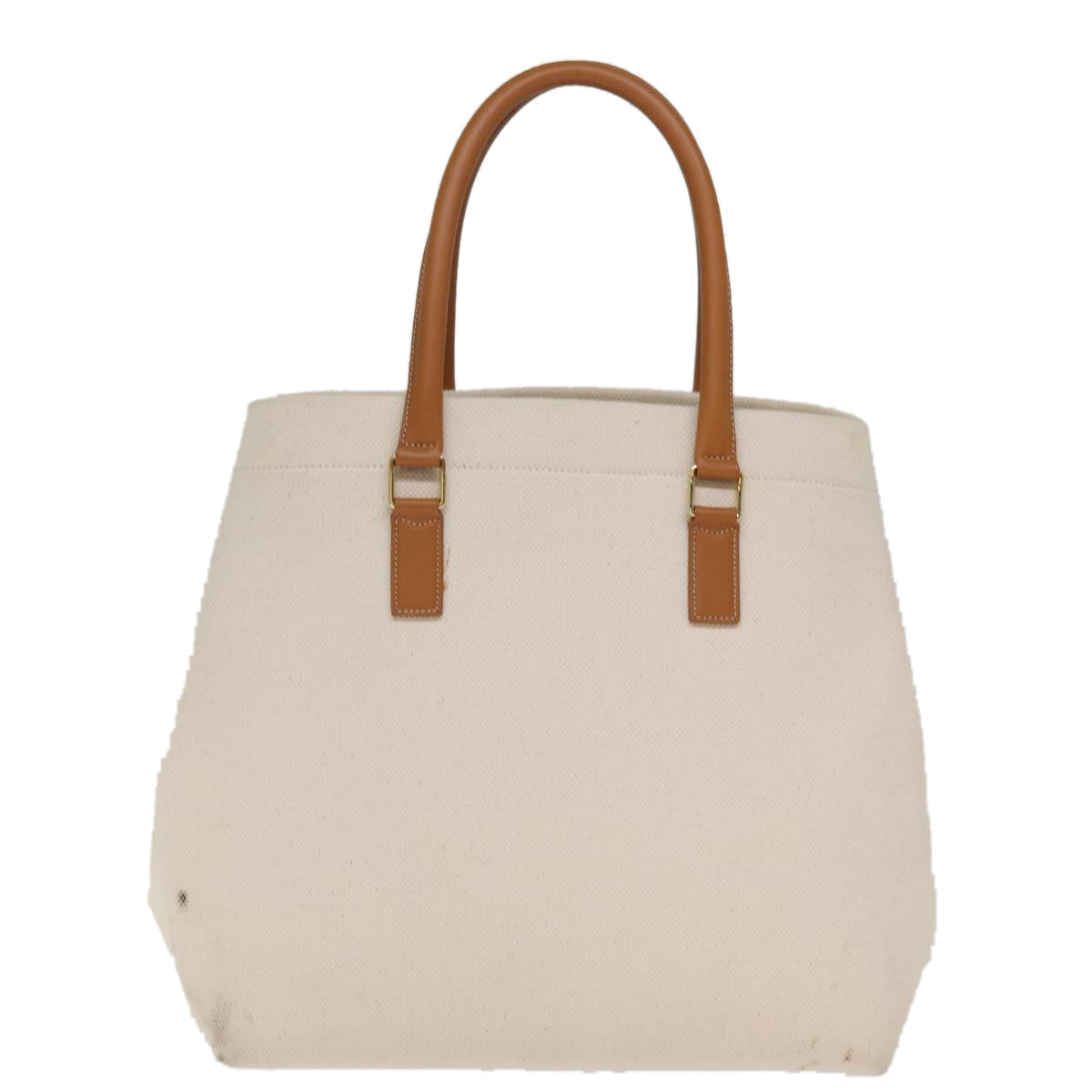 Luxury CELINE Horizontal Cabas Tote Bag Canvas Cream 74667
