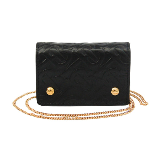 Burberry Brand Leather Black Shoulder Bag Style 15
