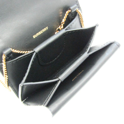 Burberry Brand Leather Black Shoulder Bag Style 15