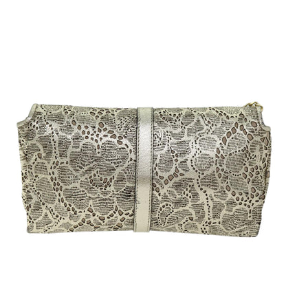 Burberry Chain Auth Leather Gold Shoulder Bag