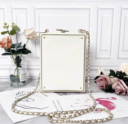 Chanel Luxury Lambskin Gold Handbag Style 5 Rovelle Bags