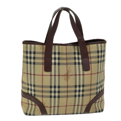 Burberry Nova Auth Leather Beige Handbag Style 3