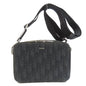 Christian Dior Shoulder Bag canvas black Oblique Women Rovelle Bags