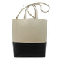 CELINE Handbag leather white Vertical Cabas 2WAY