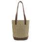 CELINE Tote Bag canvas Brown C Macadam
