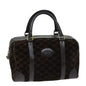 Luxury CELINE Macadam Canvas Hand Bag Brown 75324