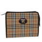 Burberry BURBERRYSs Nova Canvas Beige Clutch Bag Style 2