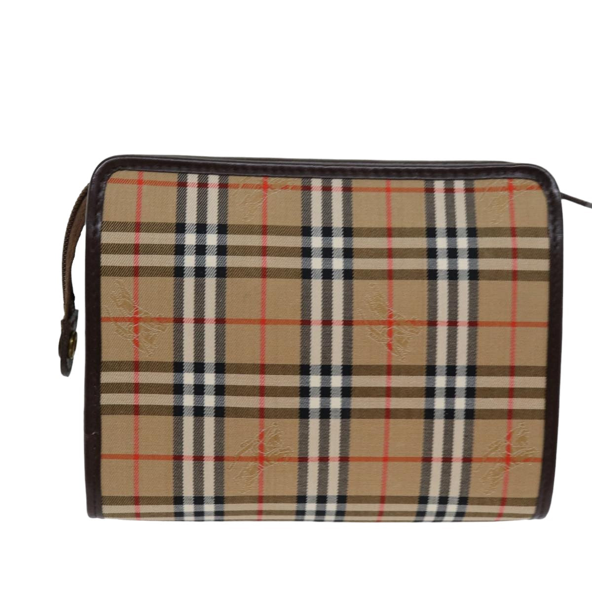 Burberry BURBERRYSs Nova Canvas Beige Clutch Bag Style 2
