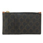 CELINE Coin case PVC black Triomphe mens