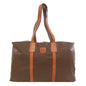 CELINE Boston Duffel bag PVC Brown Macadam