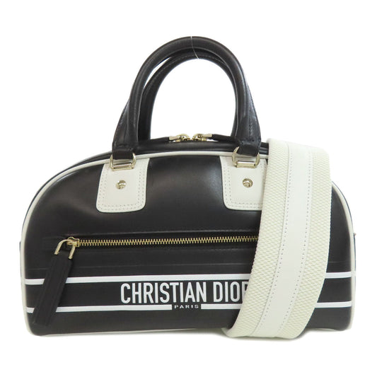 Christian Dior Handbag Calfskin black Vibe 2WAY Women Rovelle Bags