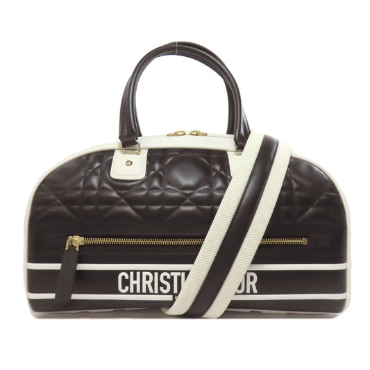 Christian Dior Handbag Calfskin black Bowling bag Rovelle Bags
