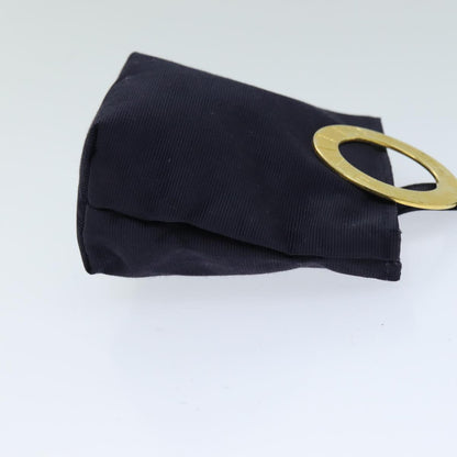 Luxury CELINE Pouch Nylon Navy 75656