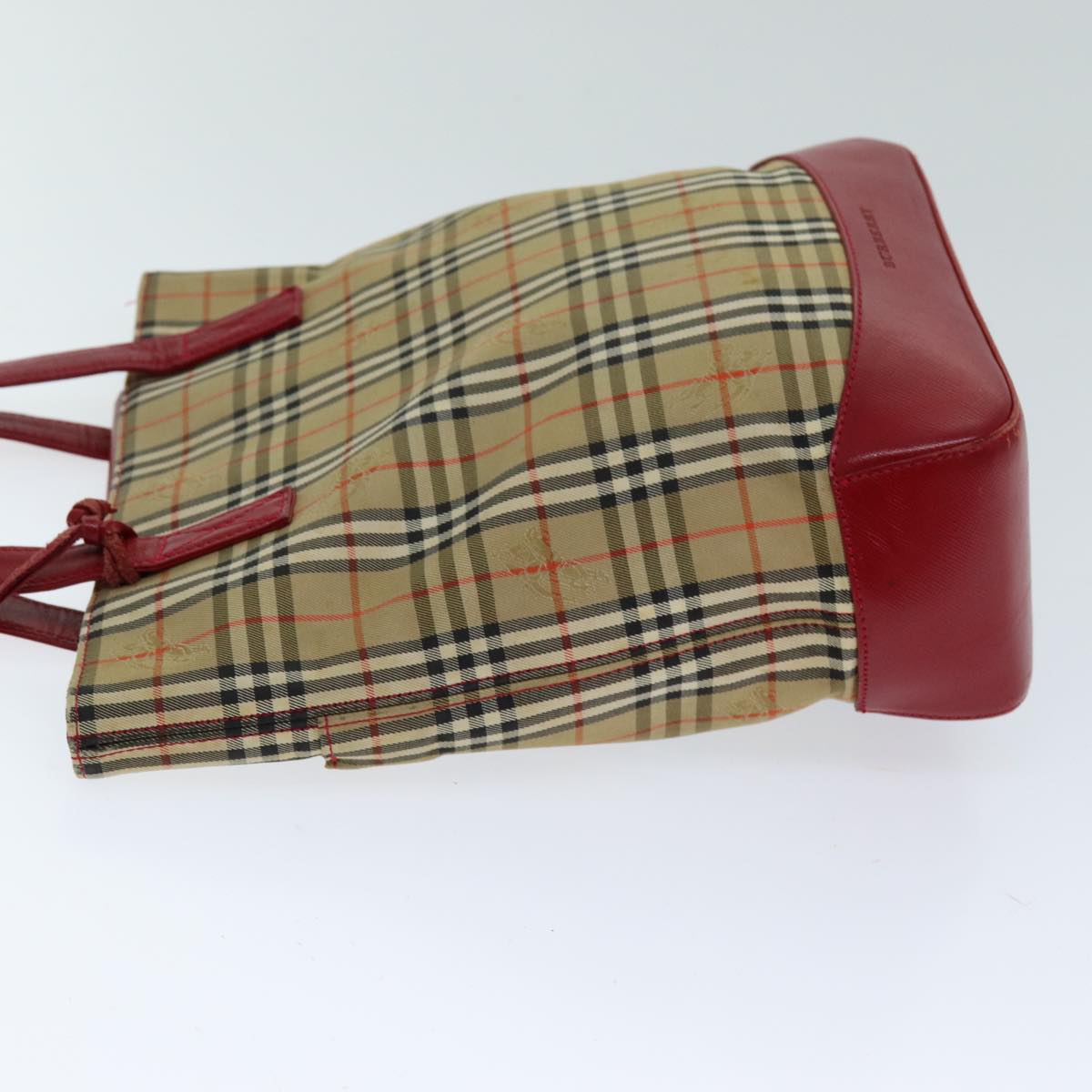 Burberry Nova Auth Canvas Beige Tote Bag Style 14