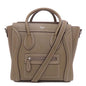 CELINE Handbag Calfskin Brown Luggage nano 2 WAY