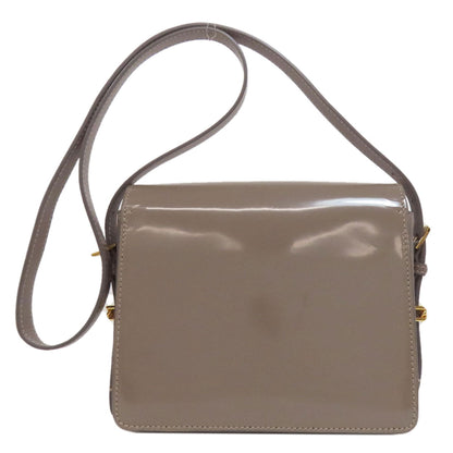 BURBERRY Shoulder Bag enamel gray logo