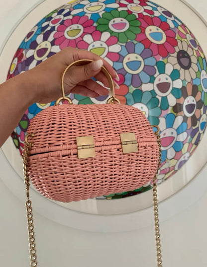 Chanel Luxury Leather Gold Handbag Style 11 Rovelle Bags