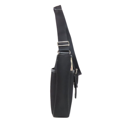 BURBERRY Shoulder Bag Nylon canvas beige Nova Check