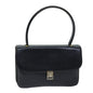 Luxury CELINE Hand Bag Leather Navy 76089