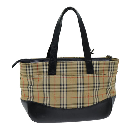 Burberry Nova Auth Canvas Beige Handbag Style 2