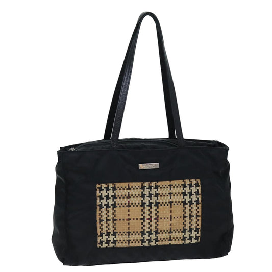 Burberry BURBERRYSs Auth Nylon Black Tote Bag