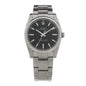 Stainless Steel 34mm Oyster Perpetual Watch Black 114200