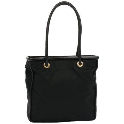 Luxury CELINE Shoulder Bag Nylon Black 76411